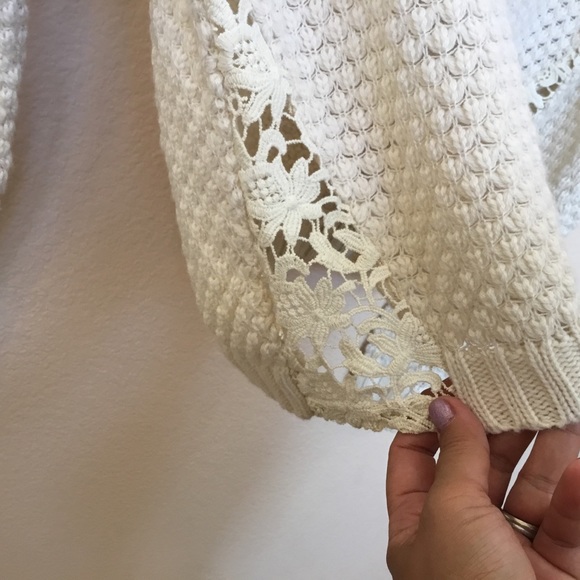 Freshman 1996 Cream Cropped Sweater, Sz Medium NWT - Picture 3 of 8